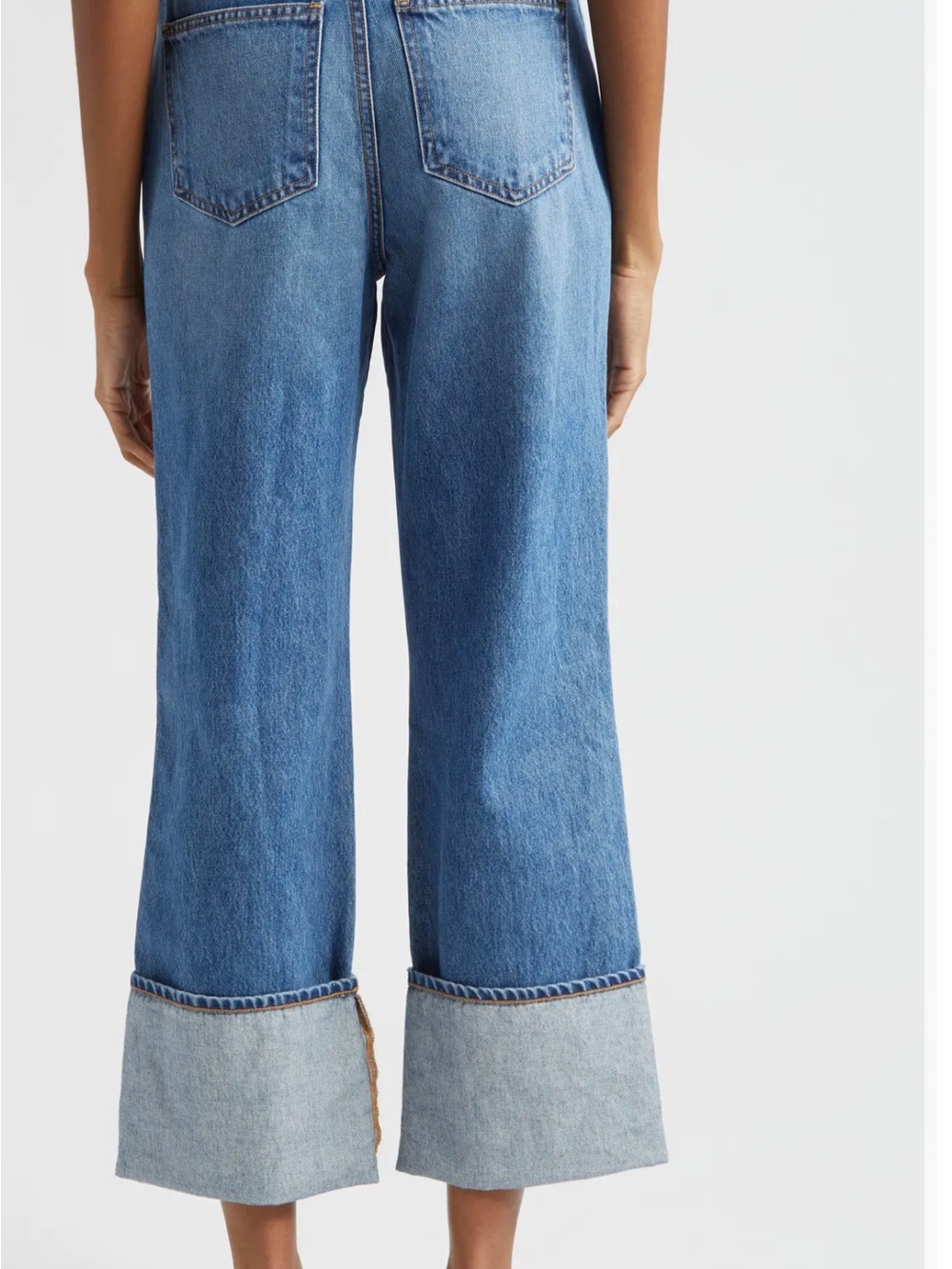 Veronica Beard Dylan Cuffed Jeans ,sz 26
